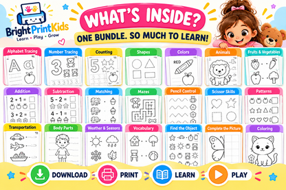 200 Educational Printables