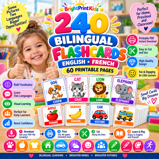 Bilingual Learning Flashcards